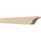 Ekena Millwork 4in. W x 4in. H x 32in. L Moab Woodgrain TimberThane Rafter Tail, Primed Tan RFTUR04X04X32MOARCPR - alternate 1